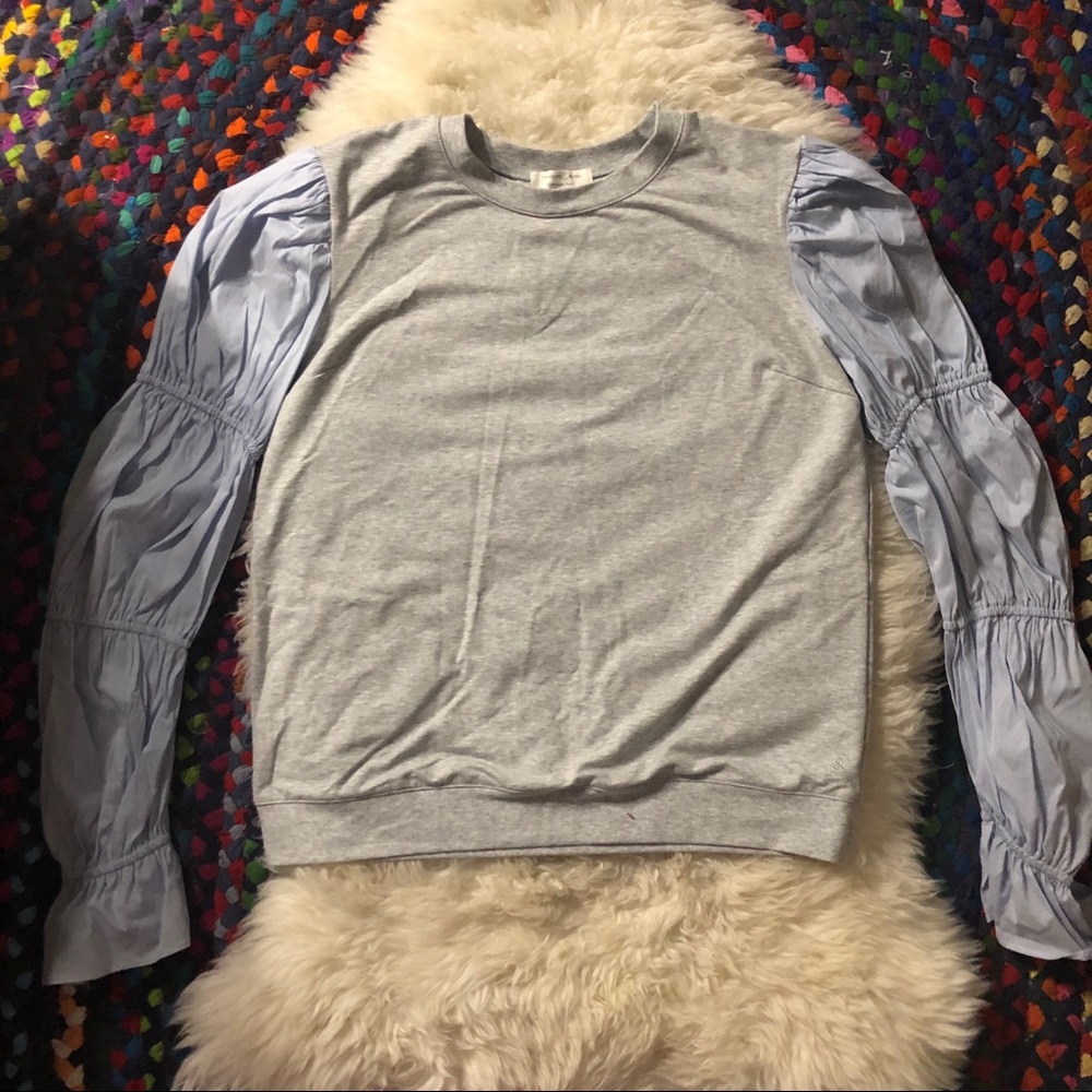 Treasure & Bond x Something Navy Sweatshirt - Picture 8 of 8